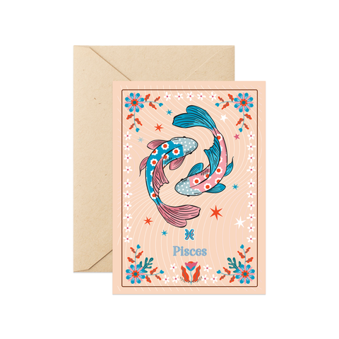 Pisces Greeting Card