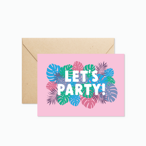 Let's Party Greeting Card