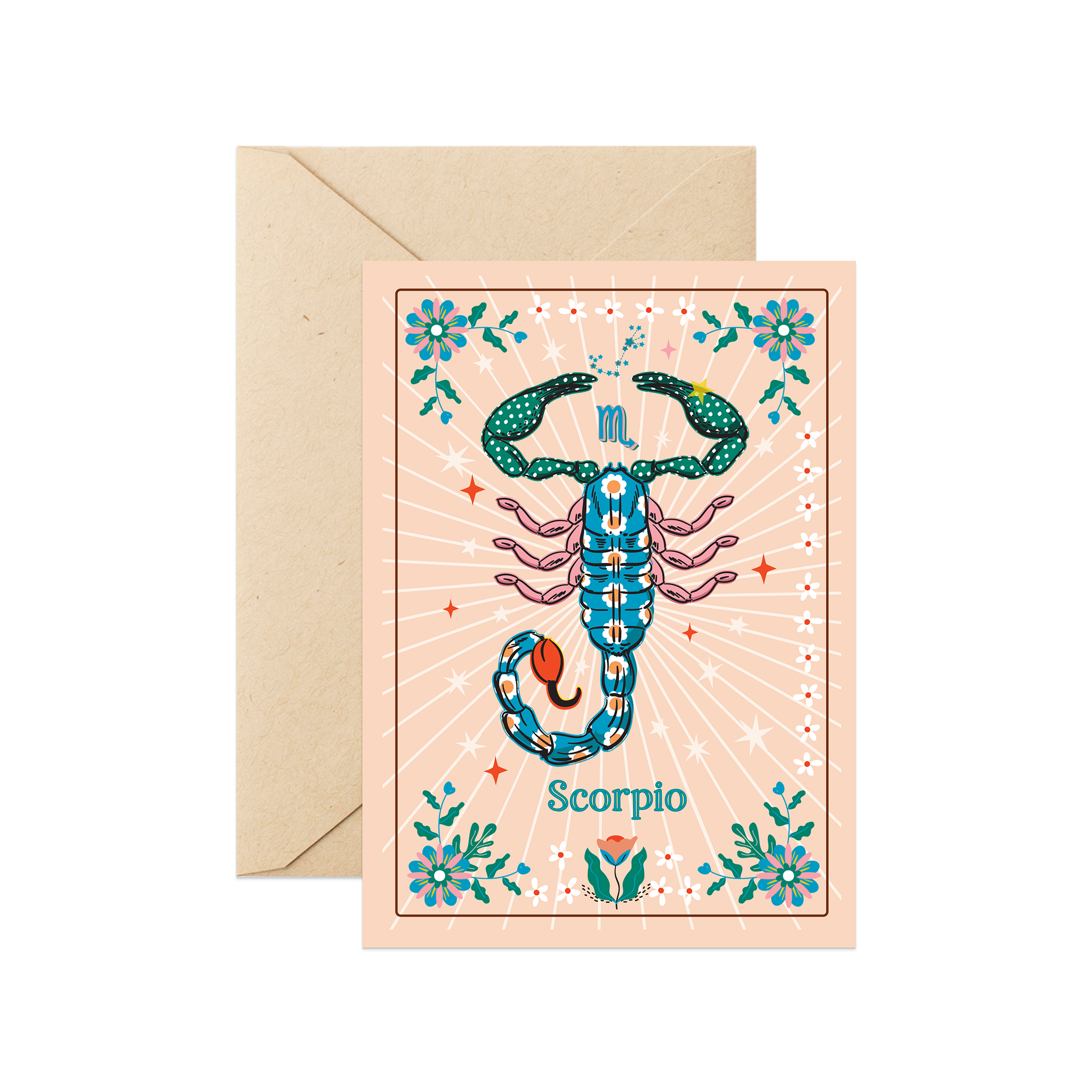 Scorpio Greeting Card