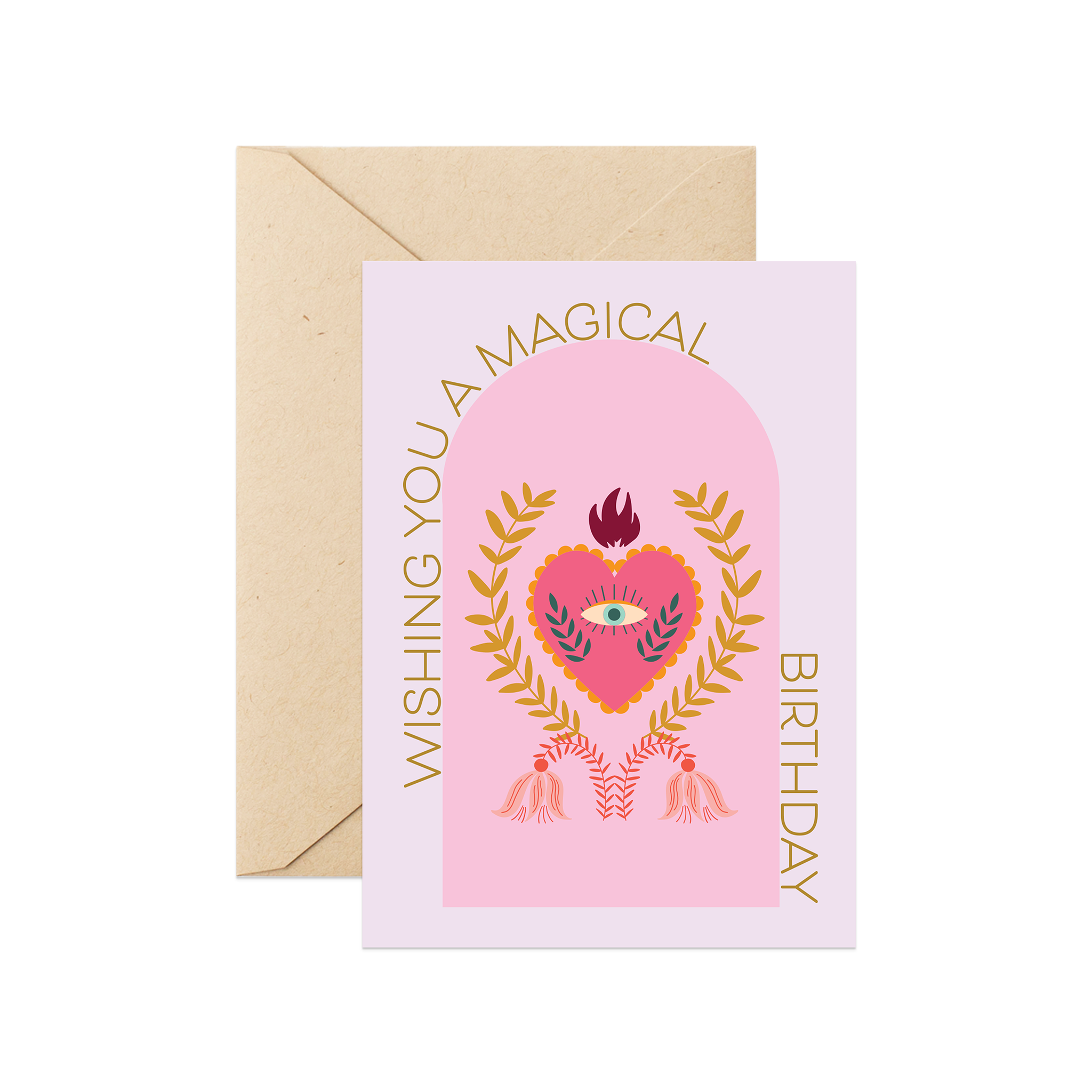 Wishing you a Magical Birthday Greeting Card