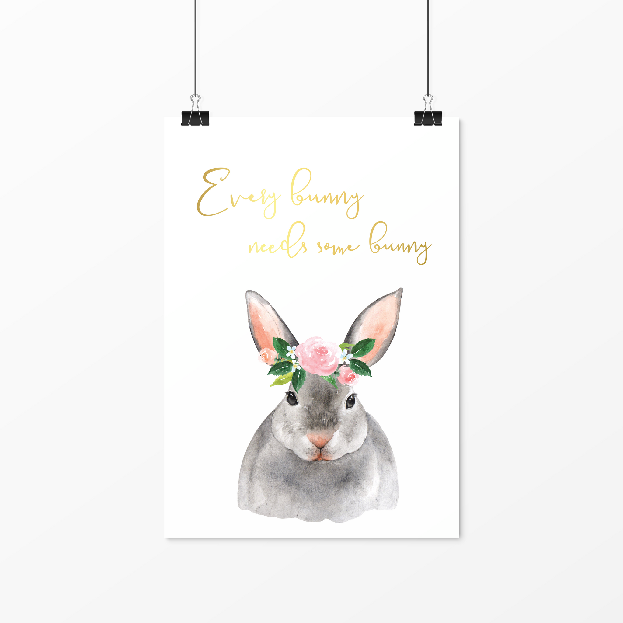 Every Bunny Foil Print