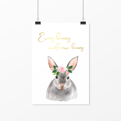 Every Bunny Foil Print