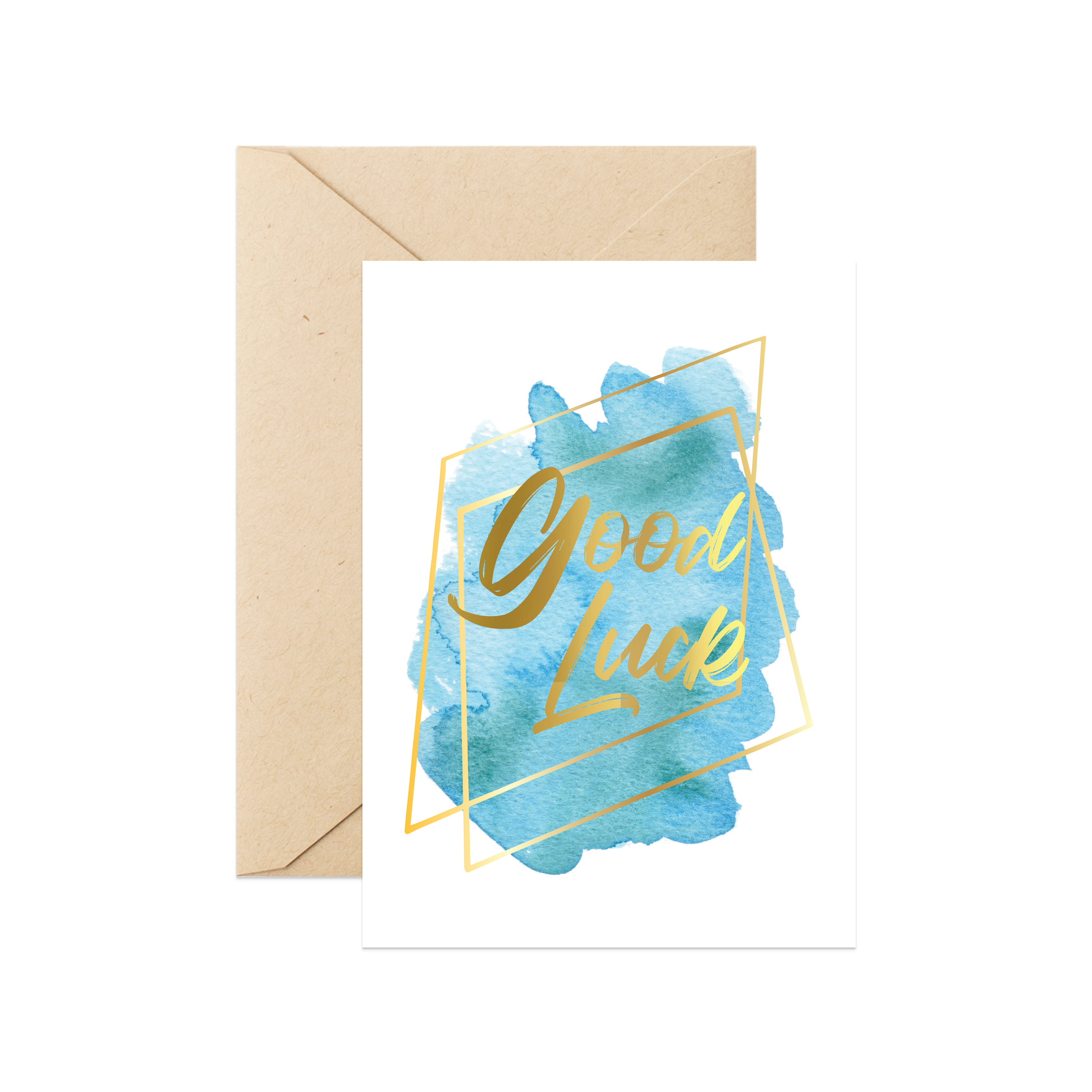 Good Luck - Mini Greeting Card