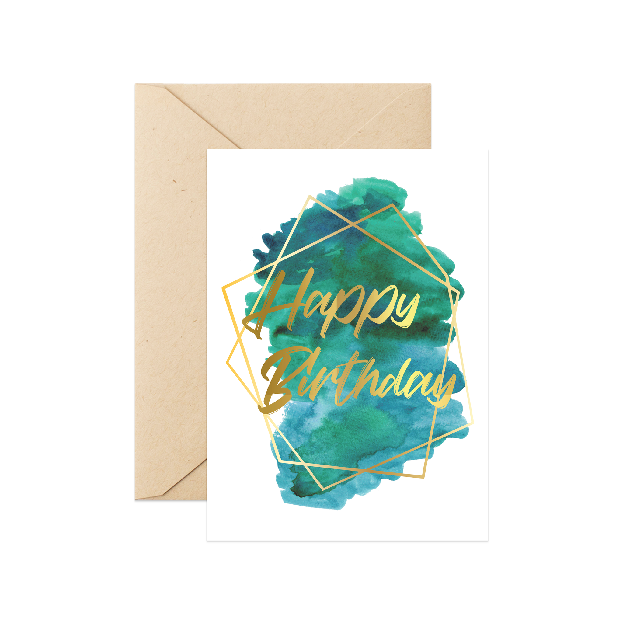 Happy Birthday - Mini Greeting Card