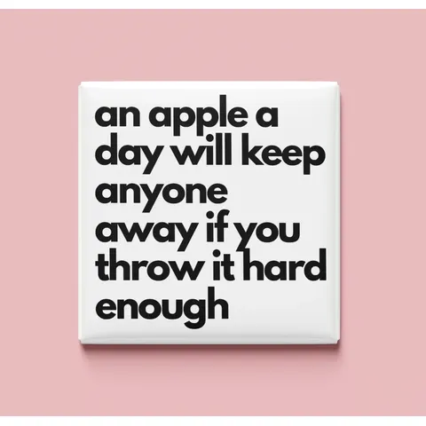 An apple a day Magnet